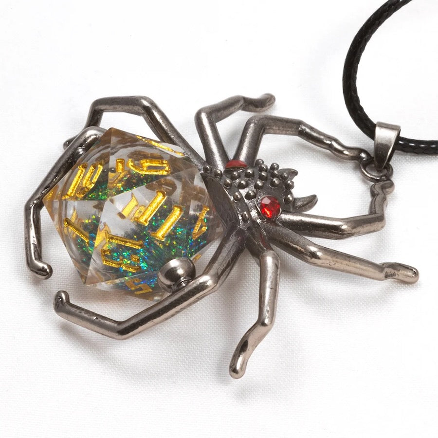 Black Widow D20 Necklace