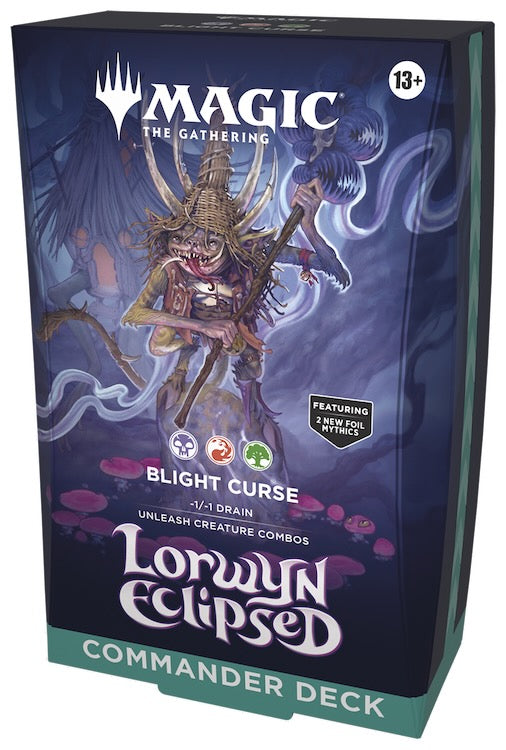 Blight Curse - Magic: The Gathering Lorwyn Eclipsed Commander Deck