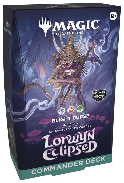 Blight Curse - Magic: The Gathering Lorwyn Eclipsed Commander Deck