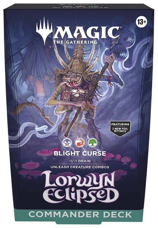Blight Curse - Magic: The Gathering Lorwyn Eclipsed Commander Deck