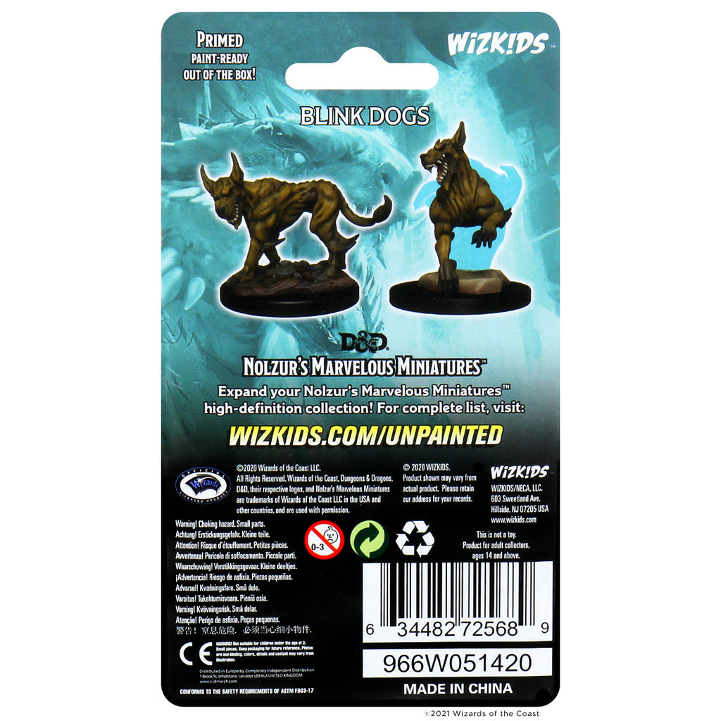 D&D Nolzur’s Marvelous Miniatures: Blink Dogs