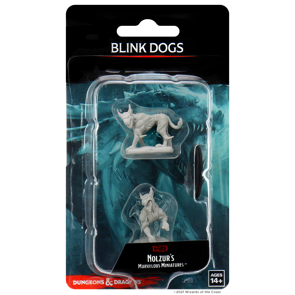 D&D Nolzur’s Marvelous Miniatures: Blink Dogs