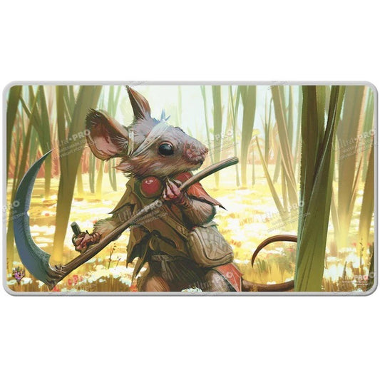 Bloomburrow Swords to Plowshares Stitched Edge Standard Gaming Playmat for Magic: The Gathering