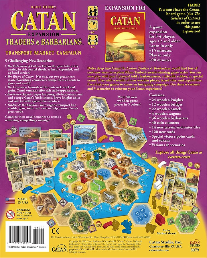 CATAN: Traders & Barbarians