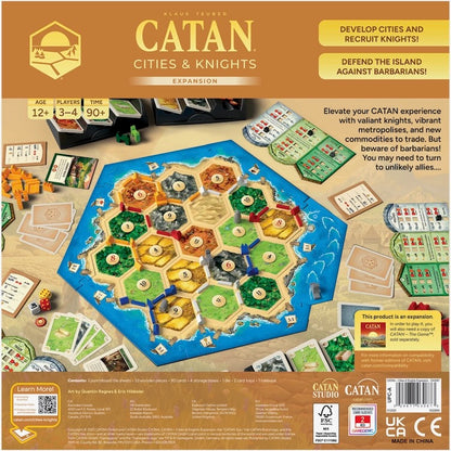 CATAN Cities & Knights Expansion: 6th Edition