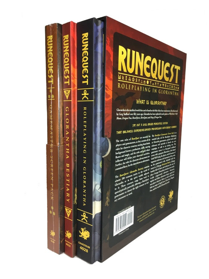 RuneQuest: Roleplaying in Glorantha Slipcase Set