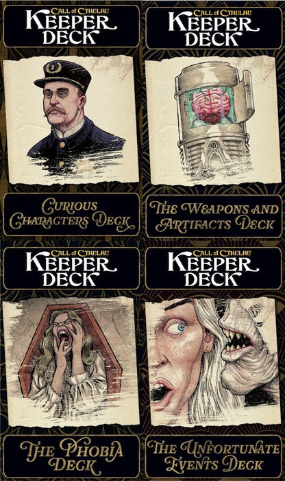 Call of Cthulhu: Keeper Decks - 2nd Edition