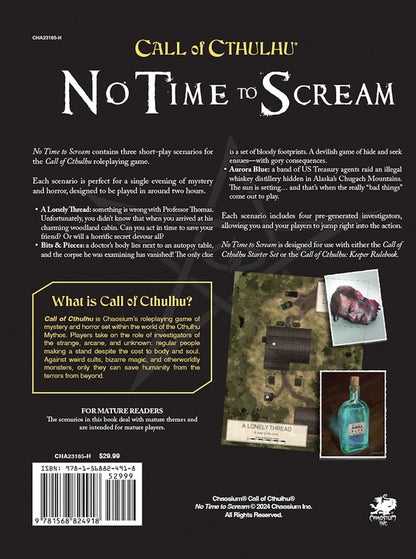 Call of Cthulhu: No Time to Scream
