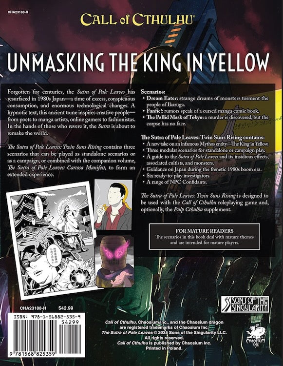 Call of Cthulhu: The Sutra of Pale Leaves - Twin Suns Rising