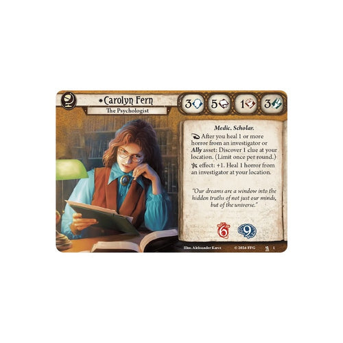Carolyn Fern Investigator Deck (Arkham Horror: The Card Game)