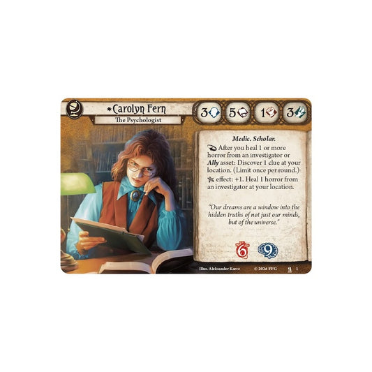 [PREORDER 17 APRIL] Carolyn Fern Investigator Deck (Arkham Horror: The Card Game)