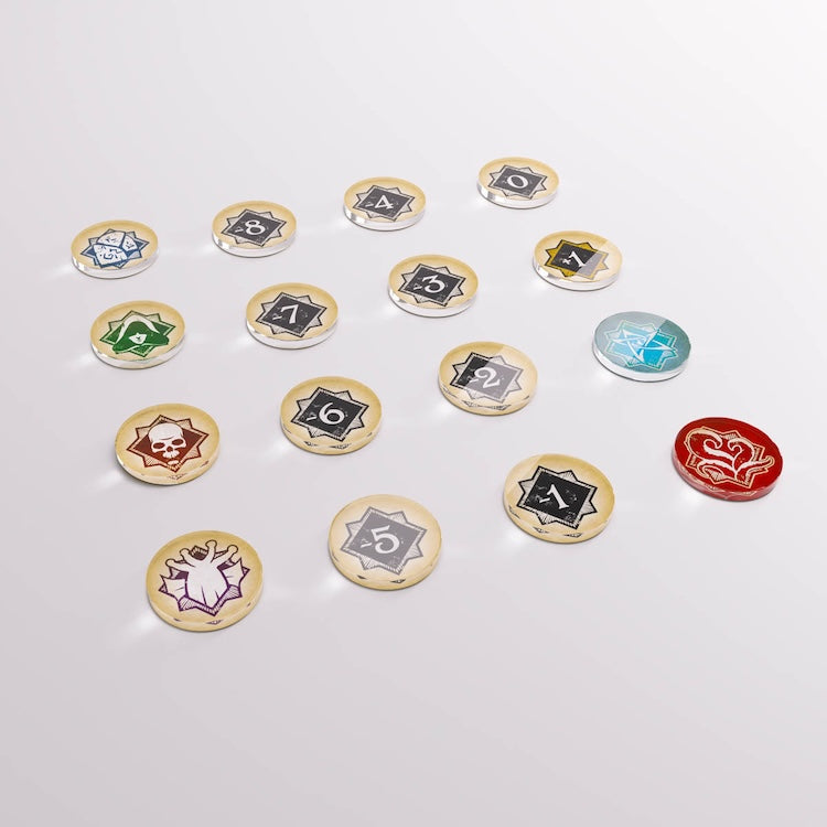 Chaos Tokens & Bag - Gamegenic Accessories (Arkham Horror: The Card Game)