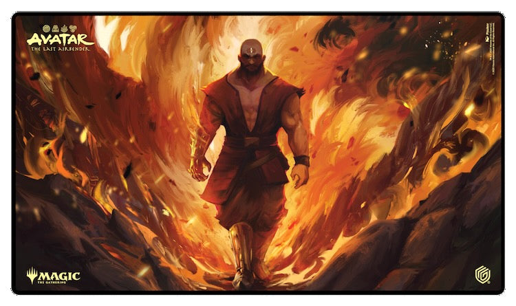 Combustion Man - Playmat (Magic: The Gathering Avatar: The Last Airbender)
