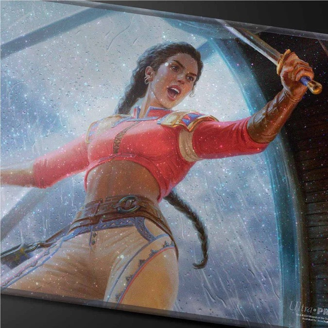 Commander Series #3: Enemy- Sisay Holofoil Standard Gaming Playmat for Magic: The Gathering