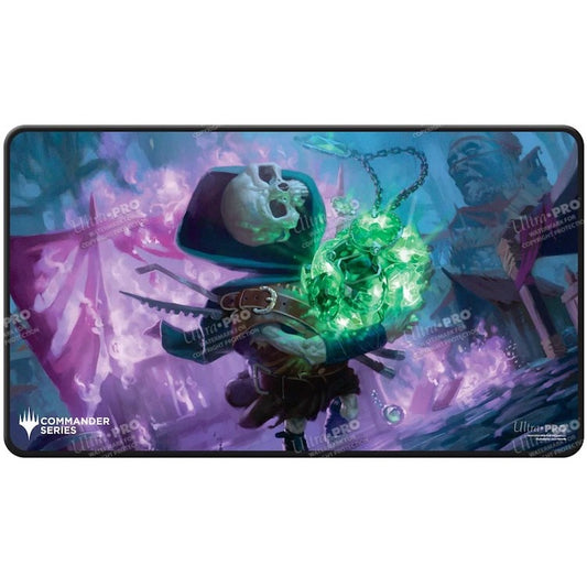 Commander Series #4 Shard - Tinybones Stitched Standard Gaming Playmat for Magic: The Gathering