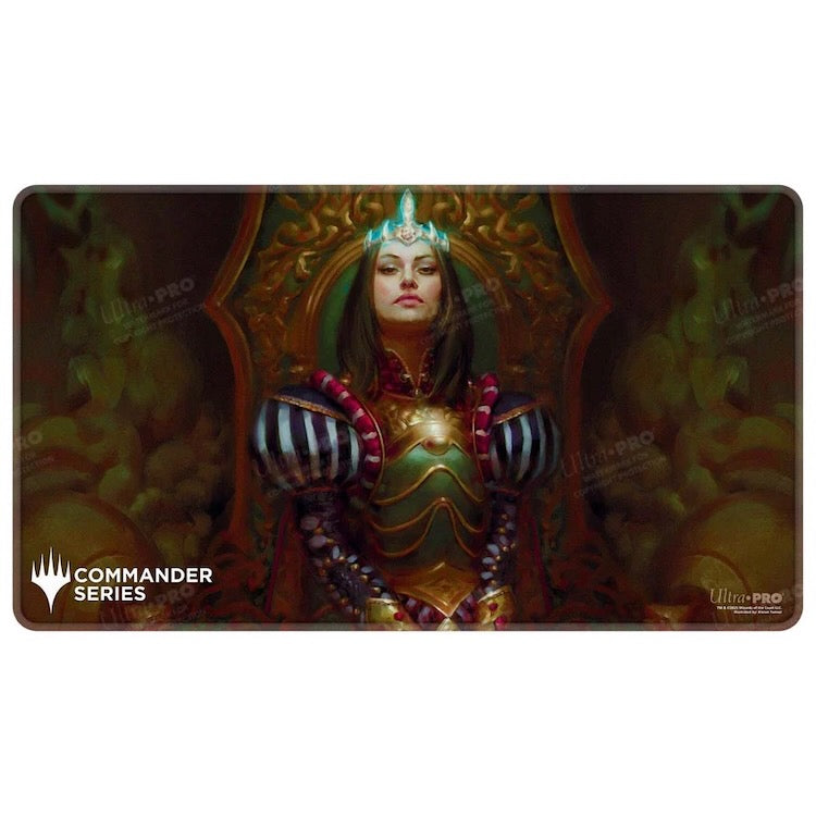 Commander Series #7 - Queen Marchesa Stitched Playmat for Magic: The Gathering