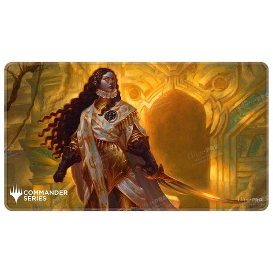 Commander Series #8 Elenda, the Dusk Rose Stitched Playmat for Magic: The Gathering