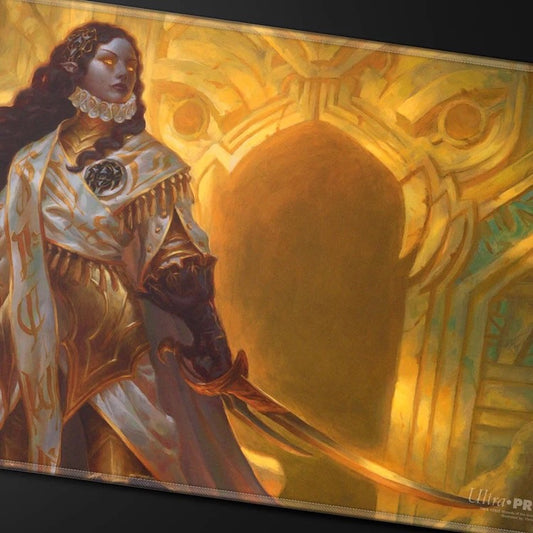 Commander Series #8 Elenda, the Dusk Rose Stitched Playmat for Magic: The Gathering