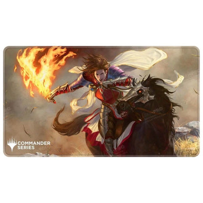 Commander Series #8 Syr Gwyn, Hero of Ashvale Stitched Playmat for Magic: The Gathering