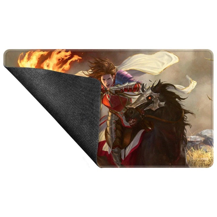 Commander Series #8 Syr Gwyn, Hero of Ashvale Stitched Playmat for Magic: The Gathering