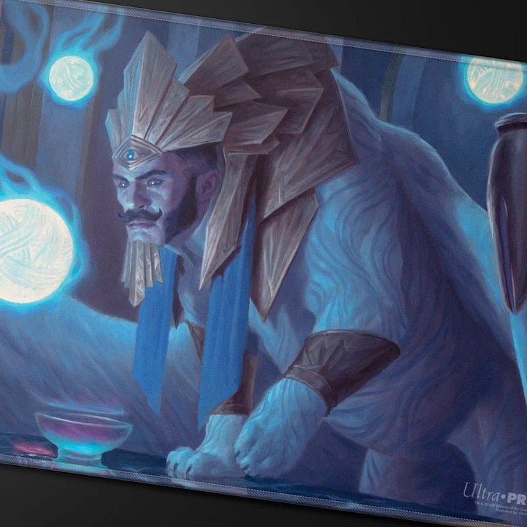 Commander Series #8 Tivit, Seller of Secrets Stitched Playmat for Magic: The Gathering