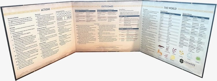 Cosmere Roleplaying Game: Stormlight Game Master Screen