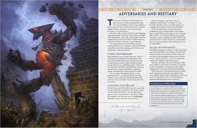 Cosmere Roleplaying Game: Stormlight World Guide