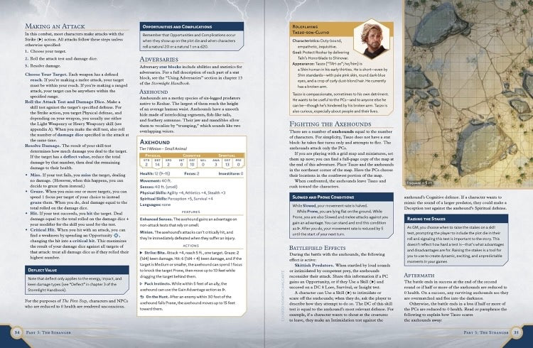 Cosmere Roleplaying Game: The First Step