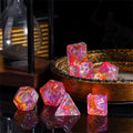 Crimson Nova Iridescent Nebula Dice Set