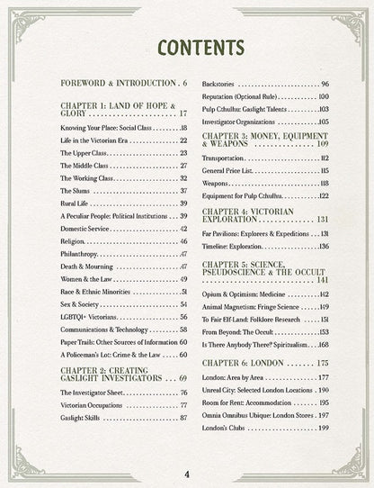 Cthulhu by Gaslight: Investigators' Guide