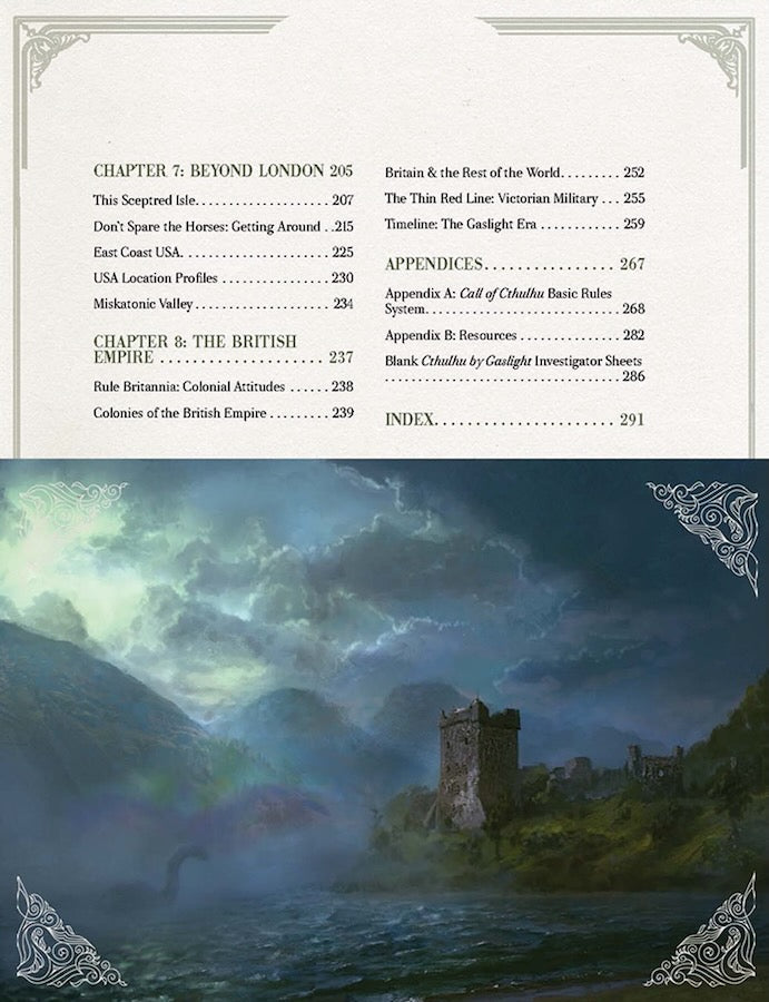 Cthulhu by Gaslight: Investigators' Guide