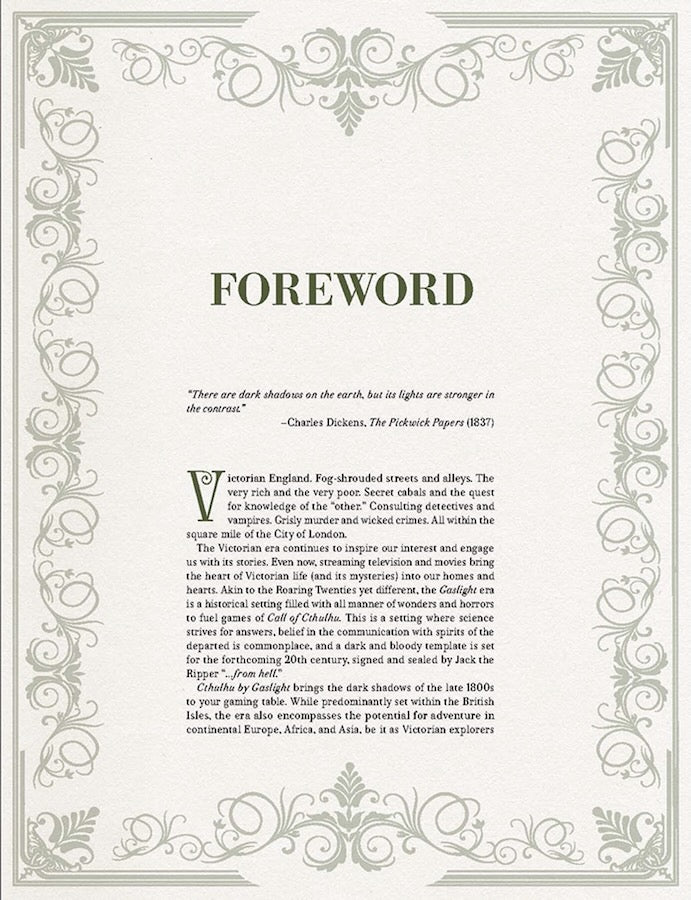 Cthulhu by Gaslight: Investigators' Guide