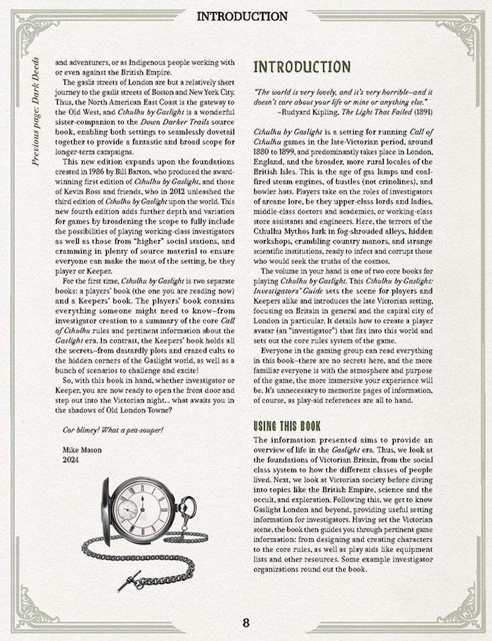 Cthulhu by Gaslight: Investigators' Guide