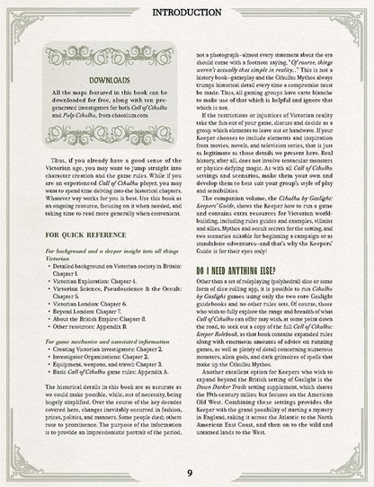 Cthulhu by Gaslight: Investigators' Guide