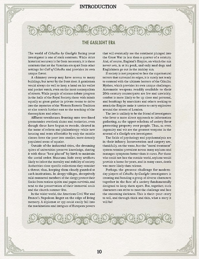 Cthulhu by Gaslight: Investigators' Guide