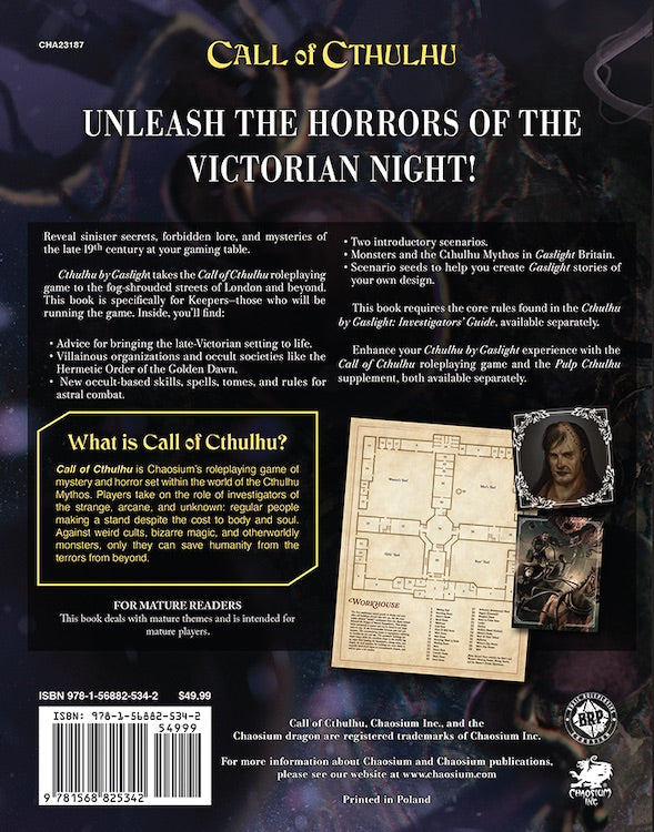 Cthulhu by Gaslight: Keepers' Guide