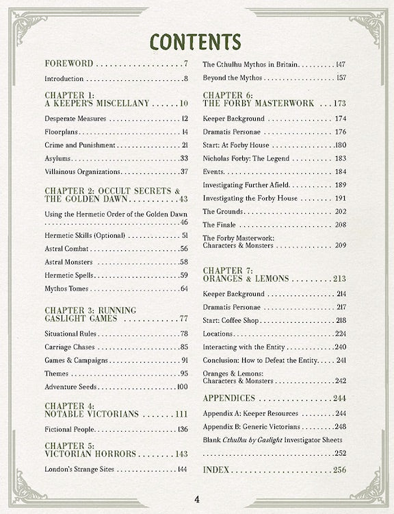 Cthulhu by Gaslight: Keepers' Guide