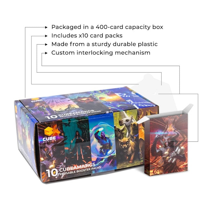 Cubeamajigs Reusable Gaming Packs - Mosaics Set 1