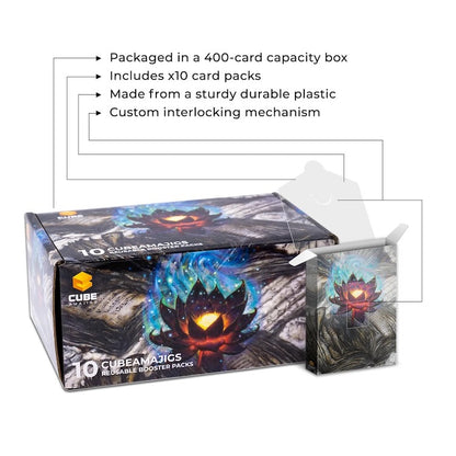 Cubeamajigs Reusable Gaming Packs - Scorched Lotus