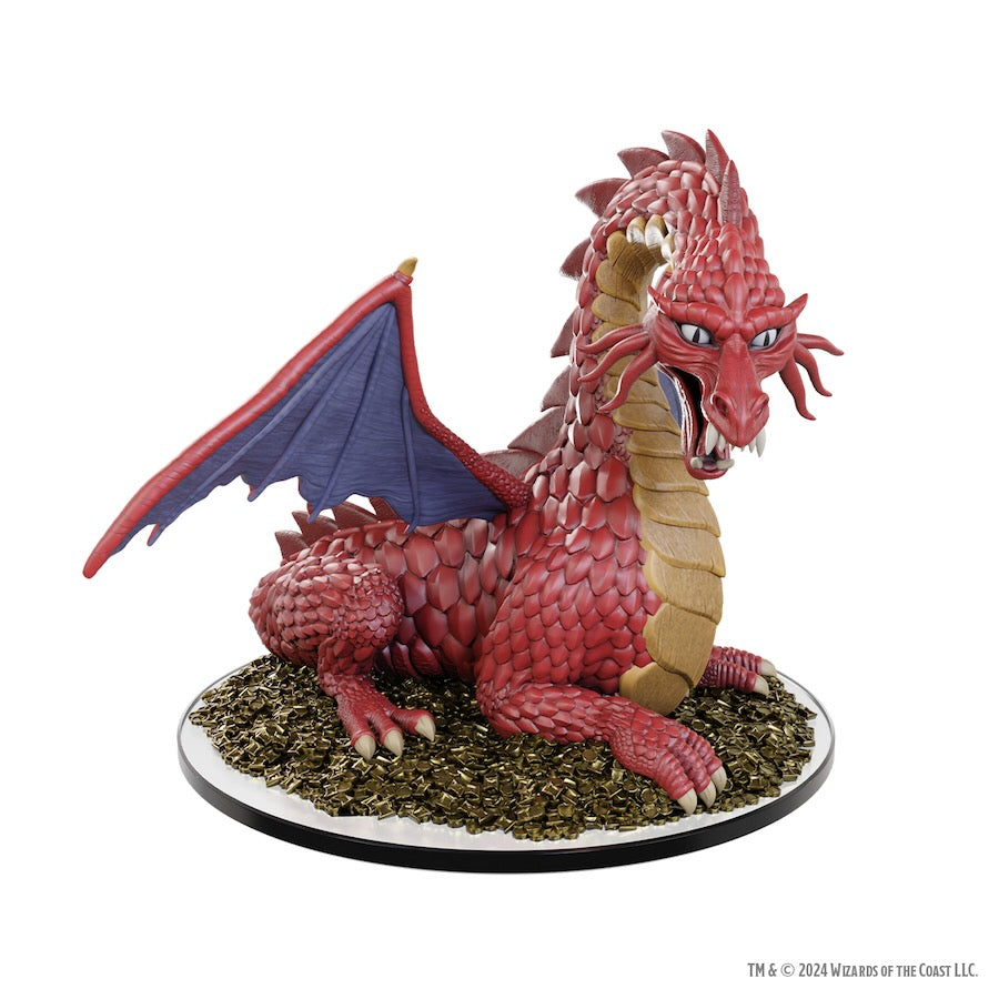 D&D Icons of the Realms: 50th Anniversary - Classic Red Dragon Boxed Miniature