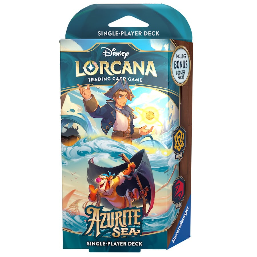 Disney Lorcana - Azurite Sea: A Seaworthy Crew (Amber / Ruby)