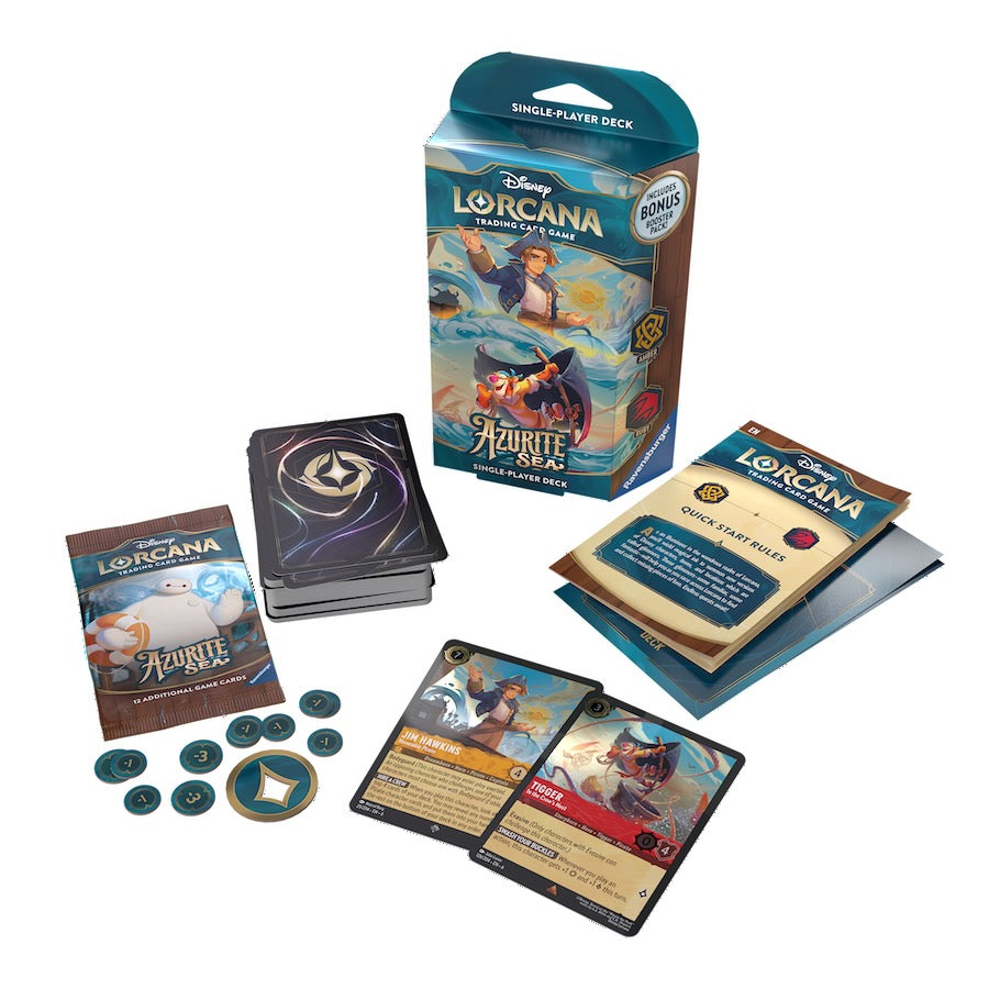 Disney Lorcana - Azurite Sea: A Seaworthy Crew (Amber / Ruby)