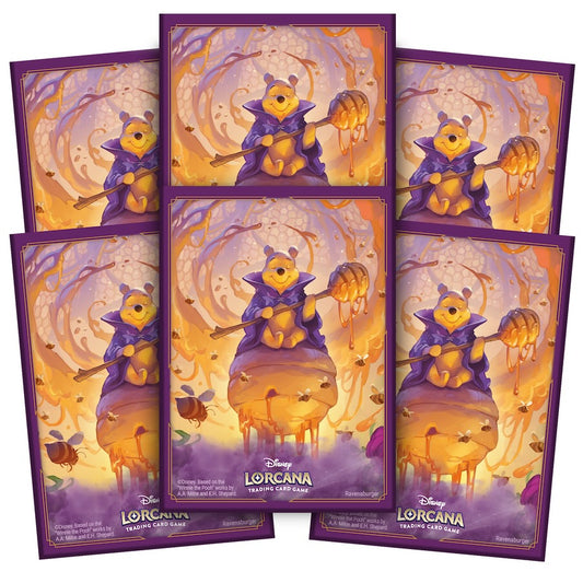 Azurite Sea: Winnie the Pooh - Hunny Wizard Sleeves for Disney Lorcana TCG