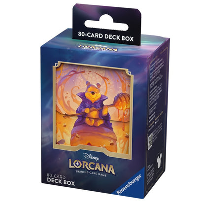 Azurite Sea: Winnie the Pooh - Hunny Wizard  Deck Box for Disney Lorcana TCG