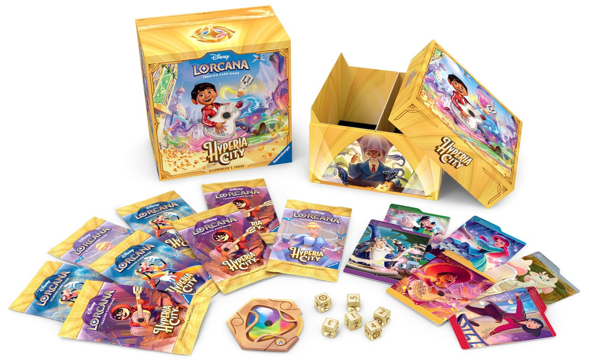 [PREORDER 16 OCT | 1 PER PERSON] Disney Lorcana | Hyperia City: Illumineer's Trove