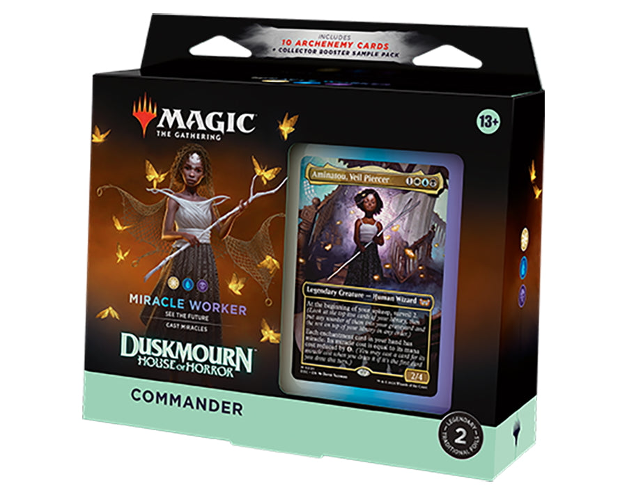 Miracle Worker - Magic: The Gathering Duskmourn: House of Horror Commander Deck