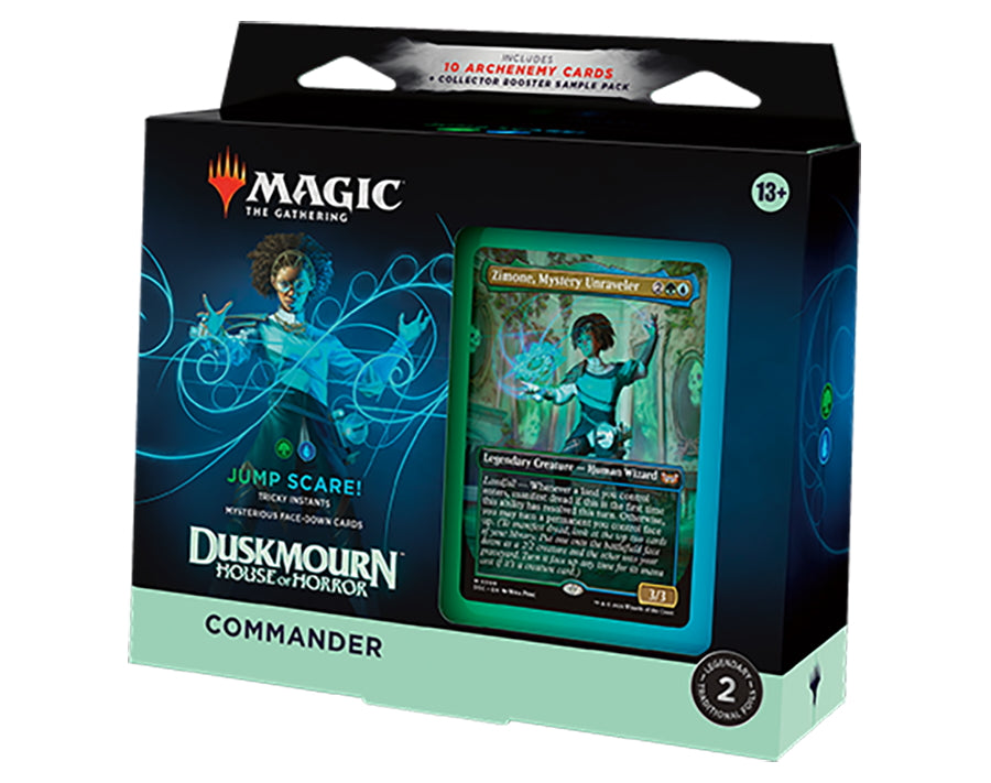 [PREORDER SEPT 20] Magic: The Gathering Duskmourn: House of Horror Commander Deck Bundle - Includes All 4 Decks