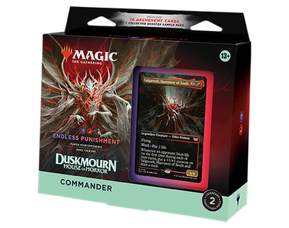 [PREORDER SEPT 20] Magic: The Gathering Duskmourn: House of Horror Commander Deck Bundle - Includes All 4 Decks