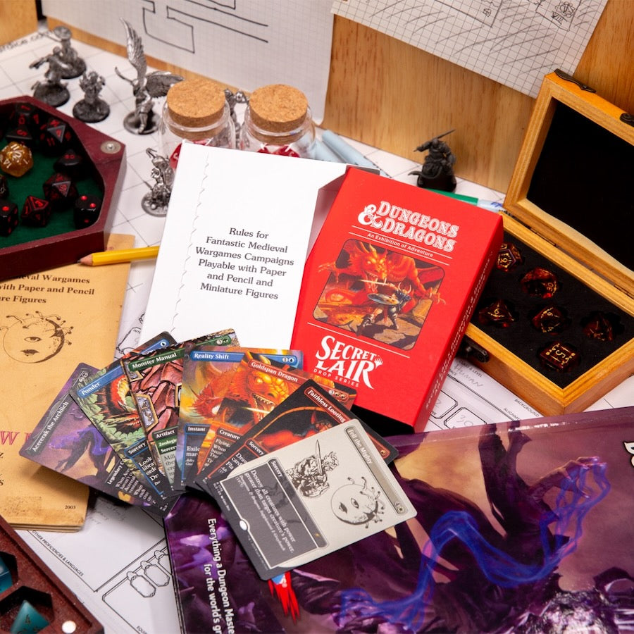 D&D 50th Anniversary Superdrop: Secret Lair x Dungeons & Dragons: An Exhibition of Adventure