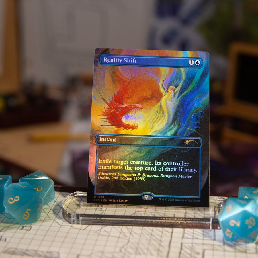 D&D 50th Anniversary Superdrop: Secret Lair x Dungeons & Dragons: An Exhibition of Adventure Rainbow Foil Edition